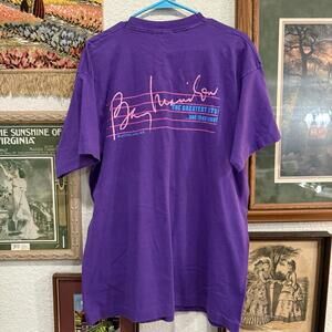 Vintage 90s RARE Barry Manilow Greatest Hits Rock Shirt Size XL‎